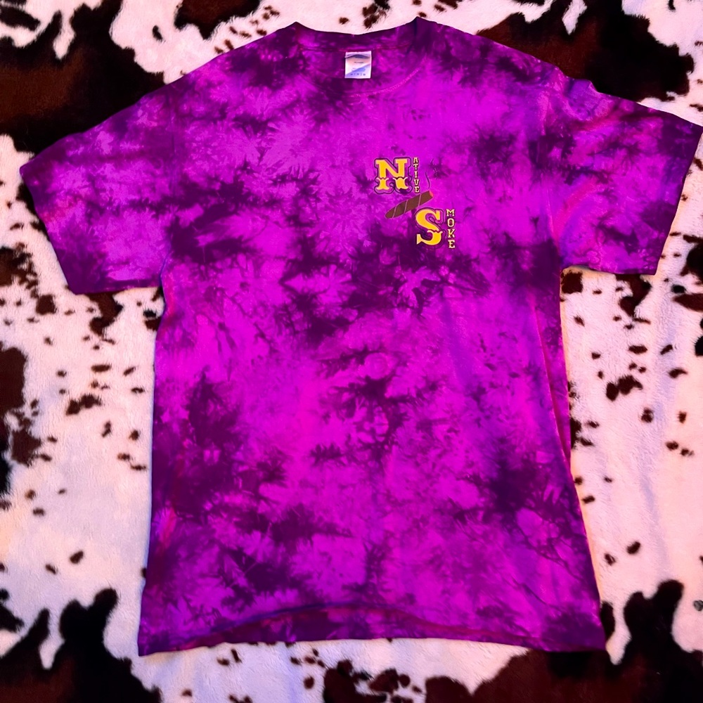 Purple native smoke tshirt